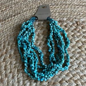 Coldwater Creek Santorini Shell Necklace, NWT